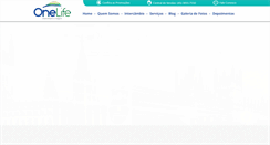 Desktop Screenshot of onelife.tur.br